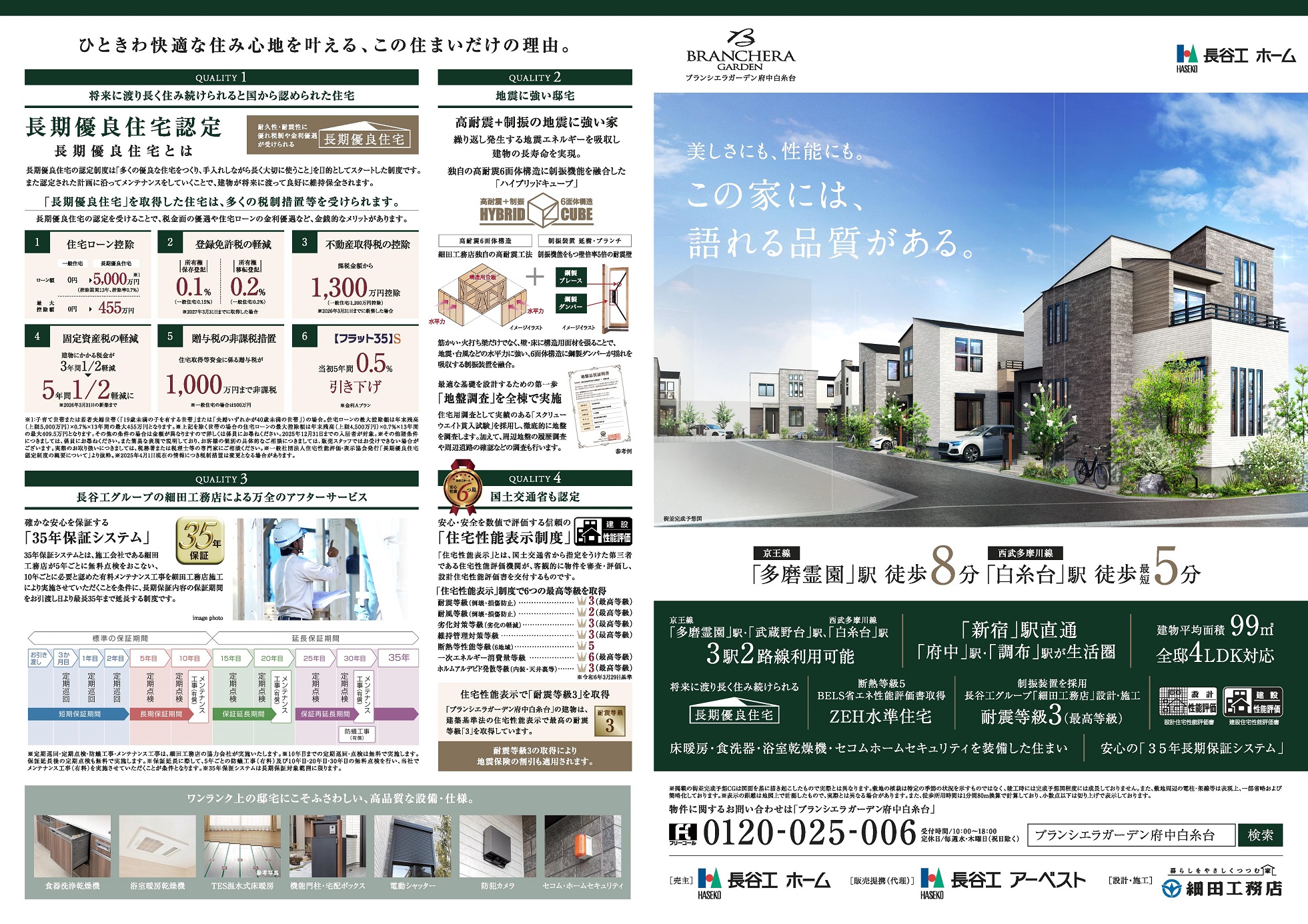 ブランシエラガーデン府中白糸台